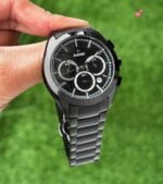 Rado Chronograph Black Gold Tone Chrono - Image 2