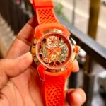 Jacob & Co Epic X 12MM Rose Gold Orange Quartz