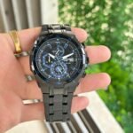 Casio Edifice EFR-539BK 43MM Black Chronograph - Image 2