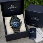 Casio Edifice EFR-539BK 43MM Black Chronograph - Image 3