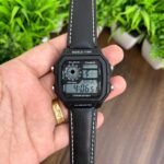 Casio AE-1200WHL-5AV Black Digital