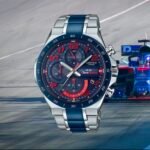 Casio Edifice Scuderia Blue & Red Dial