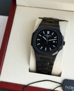 Patek Philippe Nautilus Black Analog Quartz