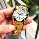 Diesel Golden White Dial Luxury Chronograph - Image 2