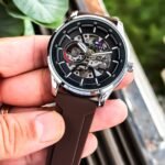 Tommy Hilfiger Skeleton Brown Black Dial Automatic - Image 2