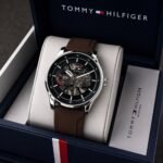 Tommy Hilfiger Skeleton Brown Black Dial Automatic - Image 3