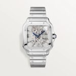 Cartier Santos De Skeleton 40MM White Dial