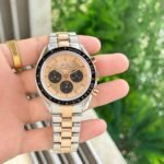 Omega Moonwatch 42MM Rose Gold Black Chronograph - Image 2