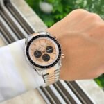 Omega Moonwatch 42MM Rose Gold Black Chronograph - Image 4