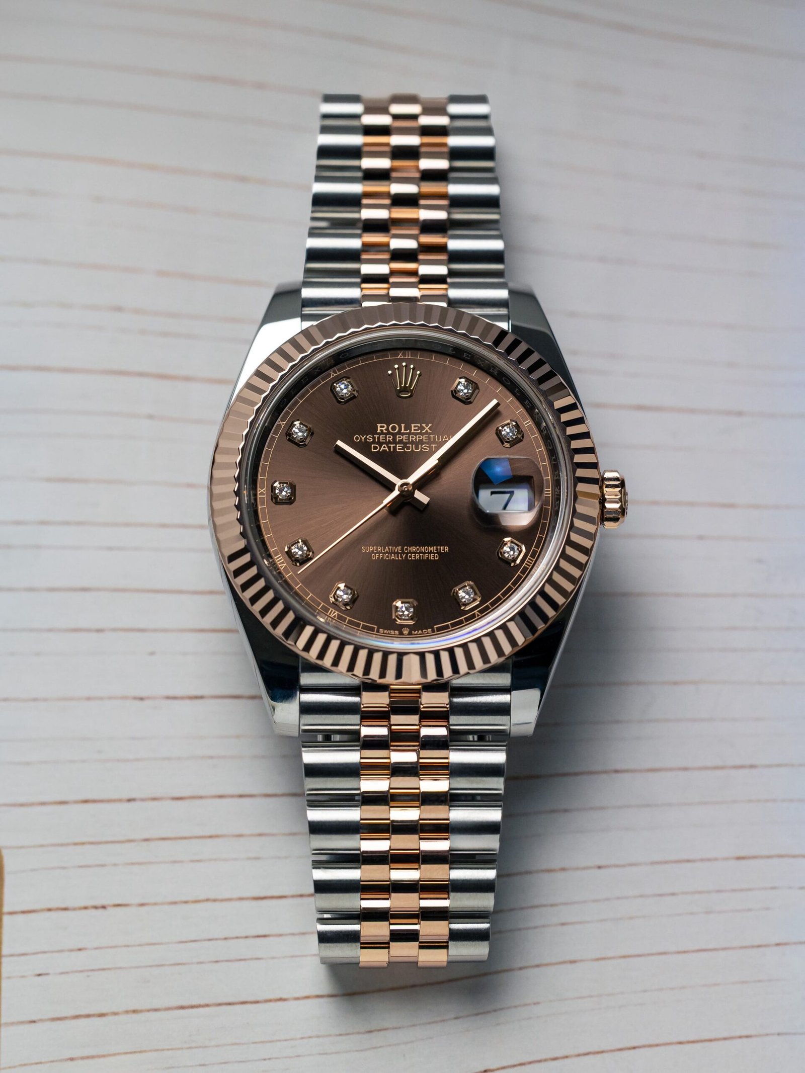 WhatsApp Image 2026-09-09 at 11.58.08 AM Rolex DateJust 41MM Two-Tone Rose Gold Automatic - Image 1