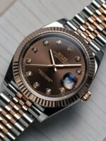 Rolex DateJust 41MM Two-Tone Rose Gold Automatic - Image 2
