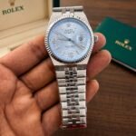 Rolex Land-Dweller 41MM Light Blue Dial Automatic