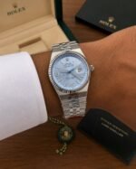 Rolex Land-Dweller 41MM Light Blue Dial Automatic - Image 2