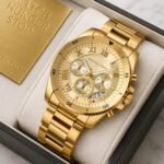 Michael Kors Brecken Chronograph 44MM Gold Dial - Image 4