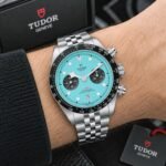 Tudor Black Bay Tiffany blue dial Chrono - Image 2