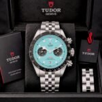 Tudor Black Bay Tiffany blue dial Chrono - Image 4