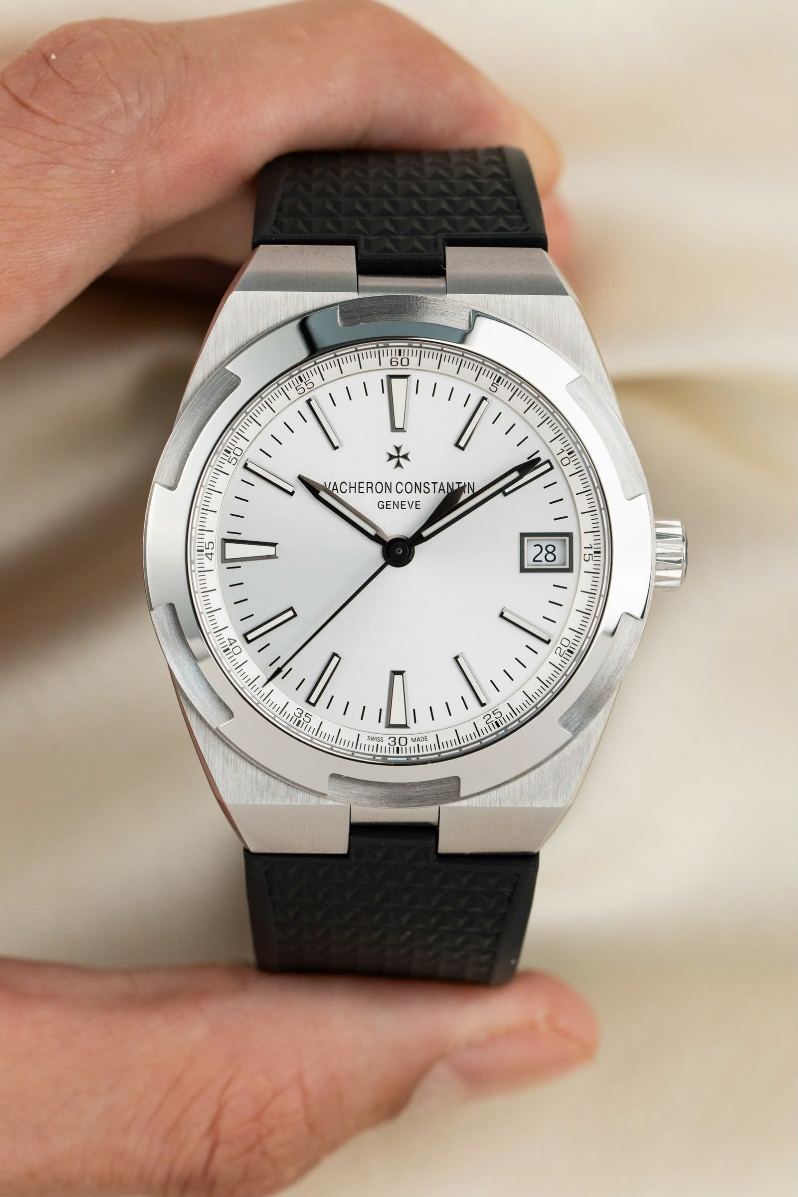 WhatsApp Image 2026-09-10 at 11.10.58 PM Vacheron Constantin Overseas White dial Automatic - Image 1