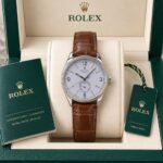 Rolex Geneve Classic Silver Dial - Image 3