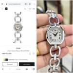 Fossil Harlow Silver White textured dial - Image 2