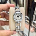 Fossil Harlow Silver White textured dial