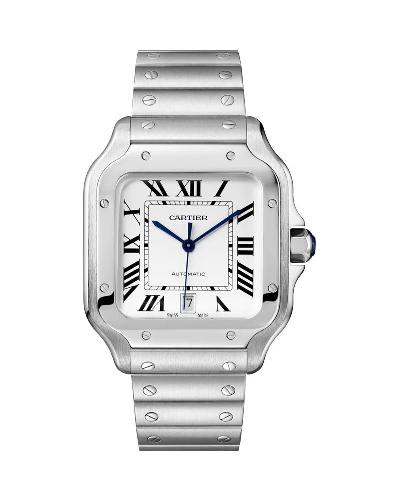 WhatsApp Image 2026-09-10 at 11.19.43 PM Cartier De Santos Silver-tone Automatic - Image 1