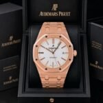 Audemars Piguet white dial Royal Oak - Image 2