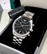 Emporio Armani Black Quartz Chronograph - Image 2