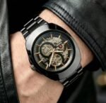 Rado Black Silver-Tone Dial Skeleton Automatic - Image 2