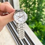 Guess White mother-of-pearl Dial Chrono - Image 3