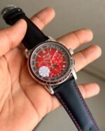 Patek Philippe Red Dial Calendar Chronograph - Image 4