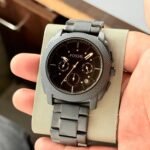 Fossil Machine Black Chronograph