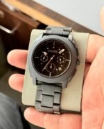 Fossil Machine Black Chronograph