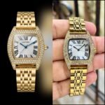 Cartier Tortue White guilloche dial - Image 2
