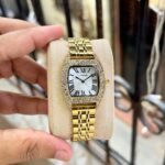 Cartier Tortue White guilloche dial