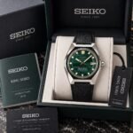 Seiko Striking Green Textured Dial Automatic - Image 5