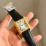 Cartier Tank Must de Black White Dial