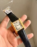 Cartier Tank Must de Black White Dial