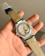 Patek Philippe Nautilus Textured Blue Automatic - Image 3