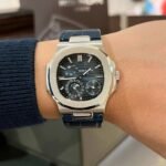 Patek Philippe Nautilus Textured Blue Automatic - Image 5
