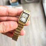 Fossil Raquel Rectangular Gold White Dial - Image 2