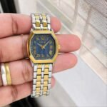 Fossil Harlow Blue Textured Dial