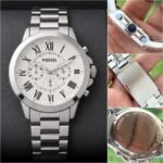 Fossil FS-4735 White Dial Chronograph - Image 5