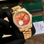 Rolex Day-Date Orange Dial Automatic - Image 3