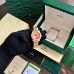 Rolex Day-Date Orange Dial Automatic - Image 4
