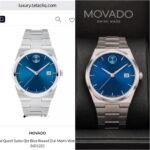 Movado Slim Bold Quest Blue Dial - Image 2