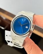 Movado Slim Bold Quest Blue Dial - Image 6