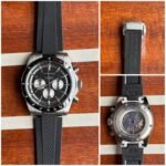 Longines Conquest White Black Dial Chronograph - Image 3