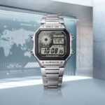 Casio Youth AE-1200WHL Silver Digital - Image 2