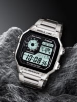 Casio Youth AE-1200WHL Silver Digital - Image 4