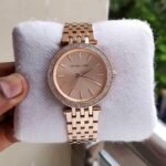 Michael Kors Darci Rose-gold sunray dial